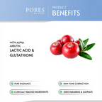 Pores Be Pure Glutathione Face Scrub | Grocsy