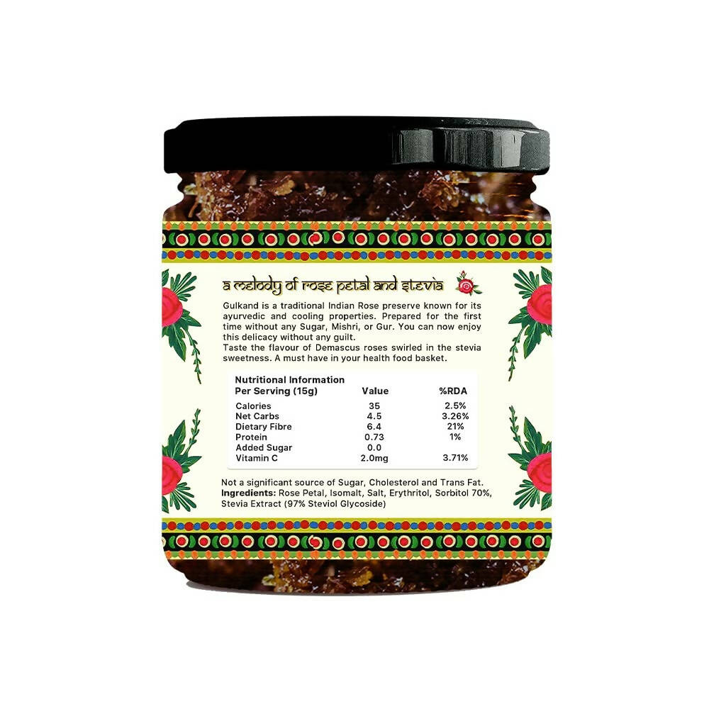 Vistevia Sugar-Free Gulkand | Grocsy
