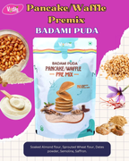Vedas Kitchen Badami Puda Waffle/Pancake Premix | Grocsy