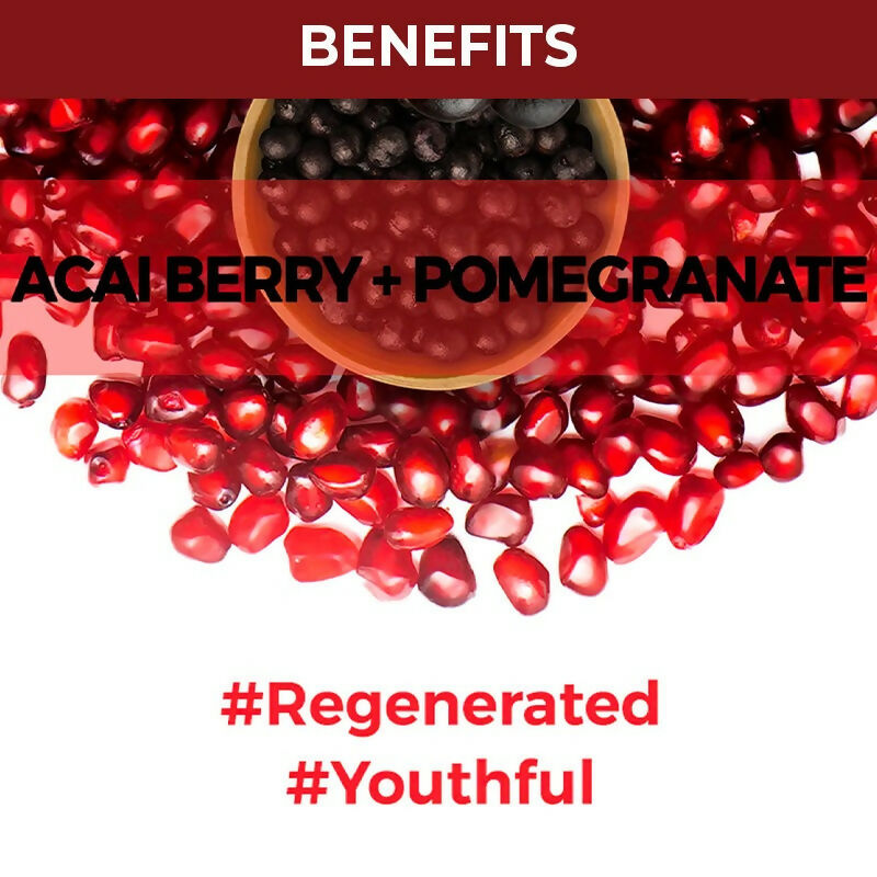 Nykaa Skin Secrets Exotic Indulgence Acai Berry + Pomegranate Sheet Mask For Youthful Skin | Grocsy