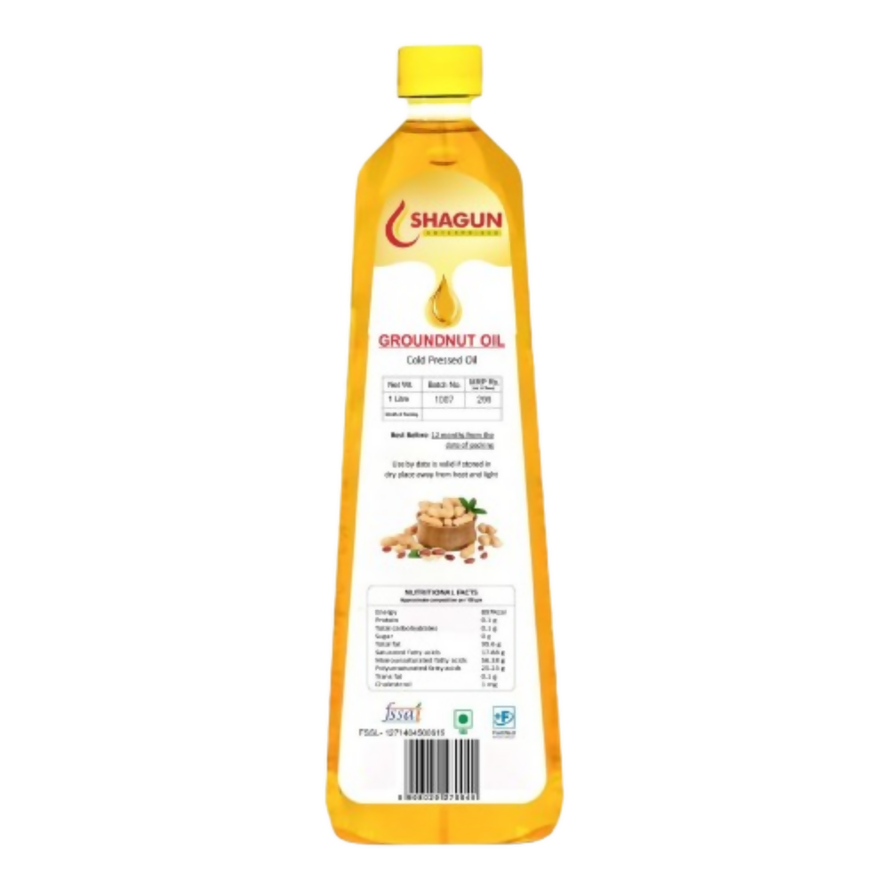 Shagun Cold Pressed Groundnut Oil | Grocsy