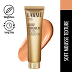 Lakme 9 To 5 Powerplay Mousse Foundation - Rose Ivory | Grocsy