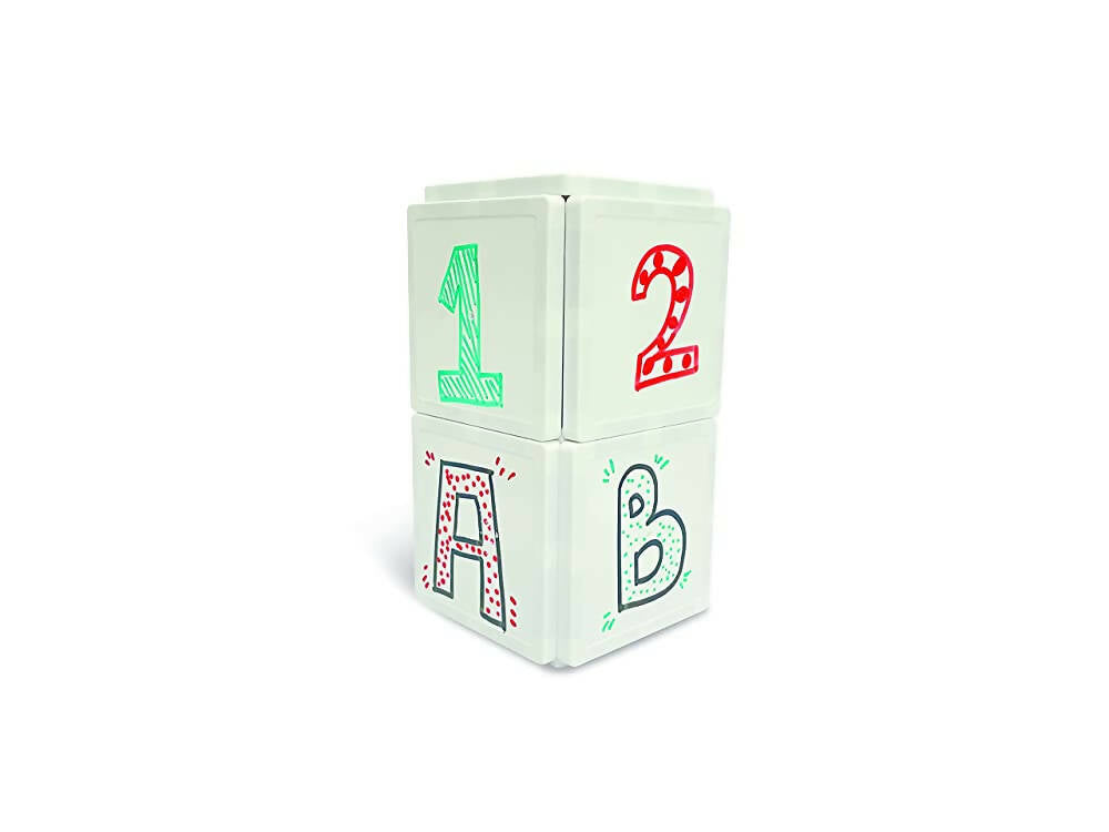 Kipa MagPlay Doodle Magnetic Tiles 16 Pieces for Kids | Grocsy