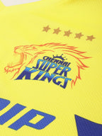 playR Men Sports Printed Polo Collar Dri-FIT CSK Fan 7 Dhoni T-shirt IPL, T20 | Grocsy