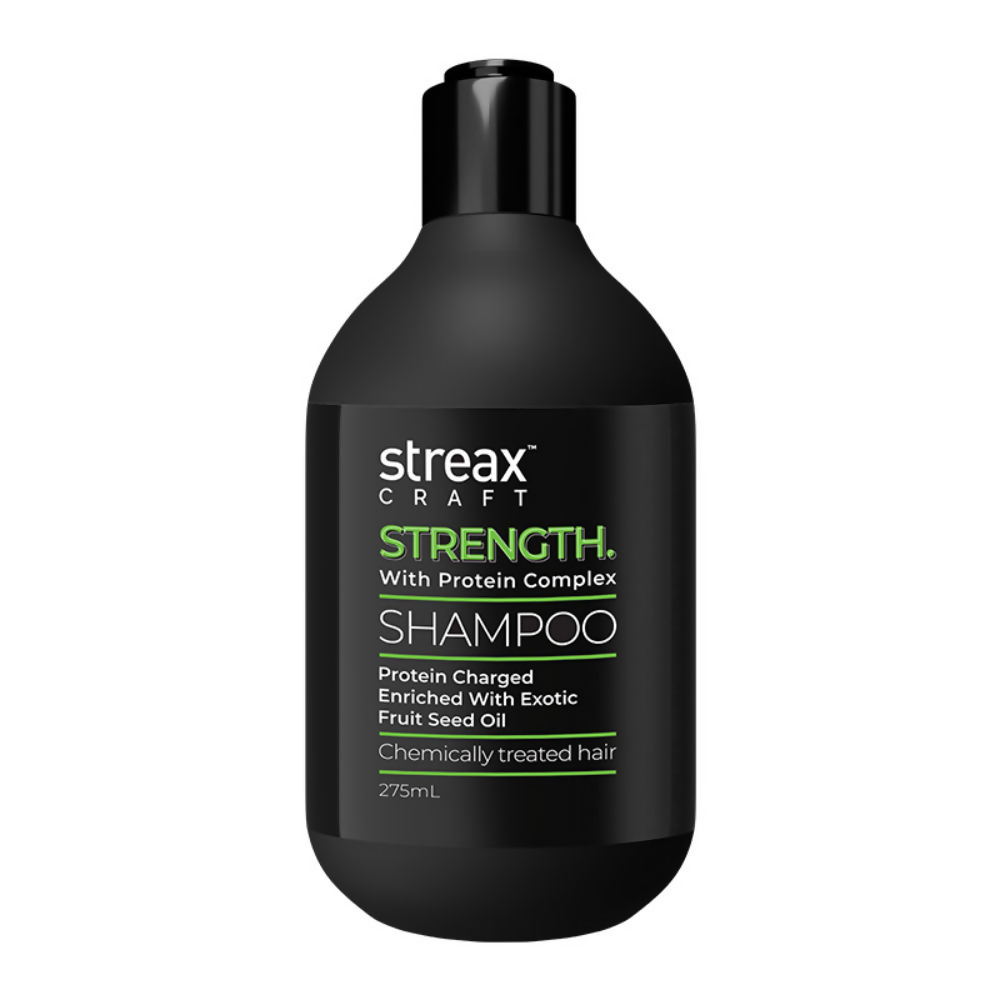 Streax Craft Strength Shampoo For Chemically Treated Hair Strength with Protein Complex | Grocsy