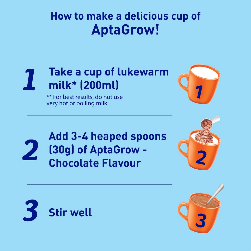 AptaGrow Nutrition Drink Powder for Kids | Grocsy