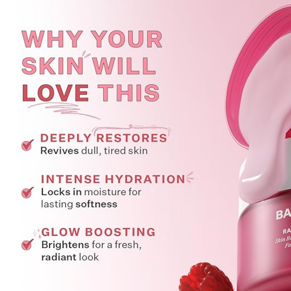 Bayla Skin Raspberry Glow Face Mask | Grocsy