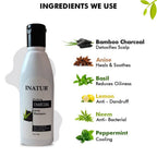 Inatur Purifying Charcoal Detox Shampoo | Grocsy