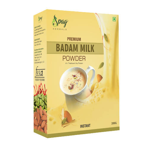 Spag Herbals Premium Instant Badam Milk Powder | Grocsy