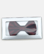 Manet Boys Solid Double Layer Bow - Maroon | Grocsy
