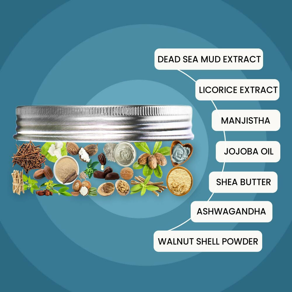 Wild Oak Jordan Dead Sea Healing Mud Face Scrub | Grocsy
