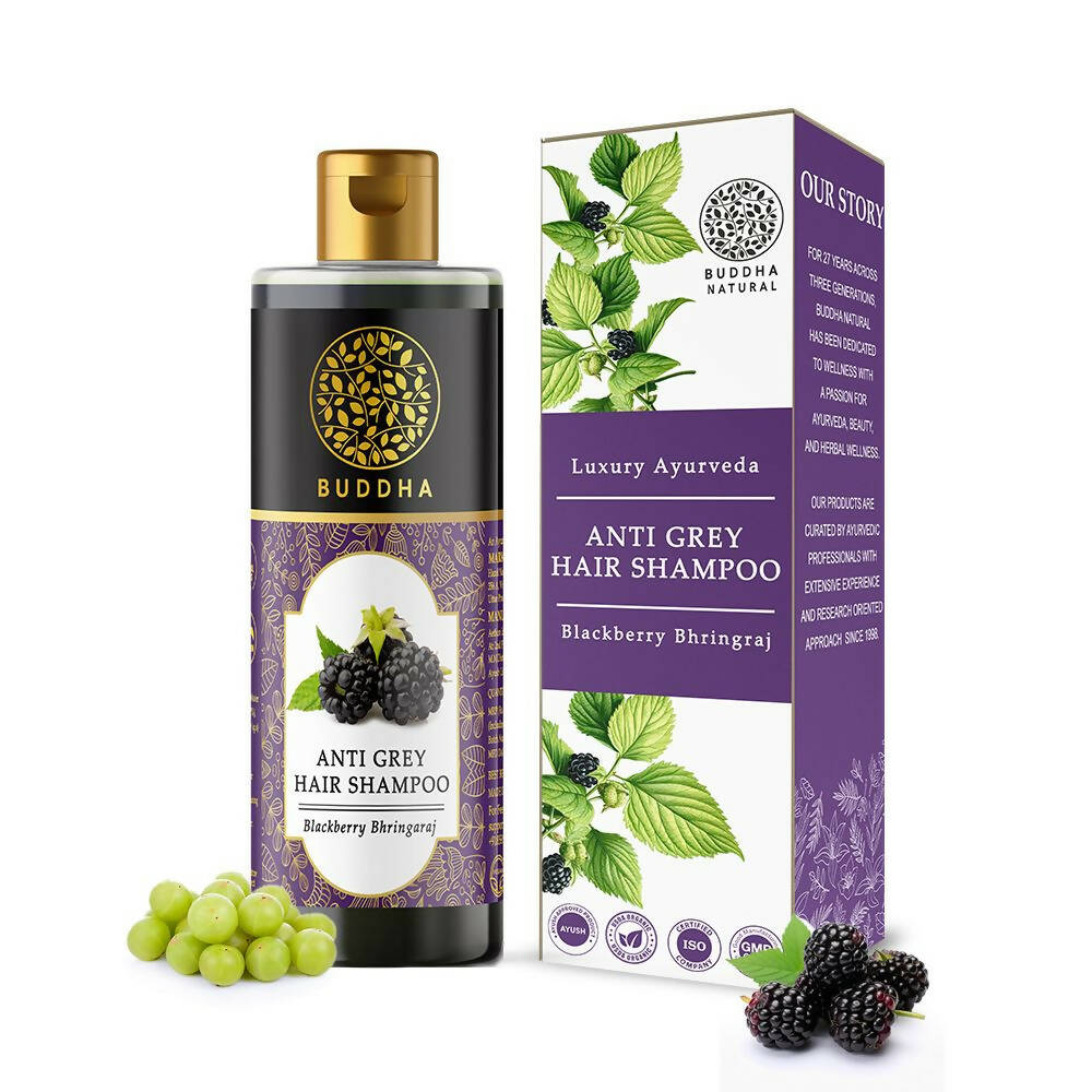 Buddha Natural Grey Hair Shampoo | Grocsy
