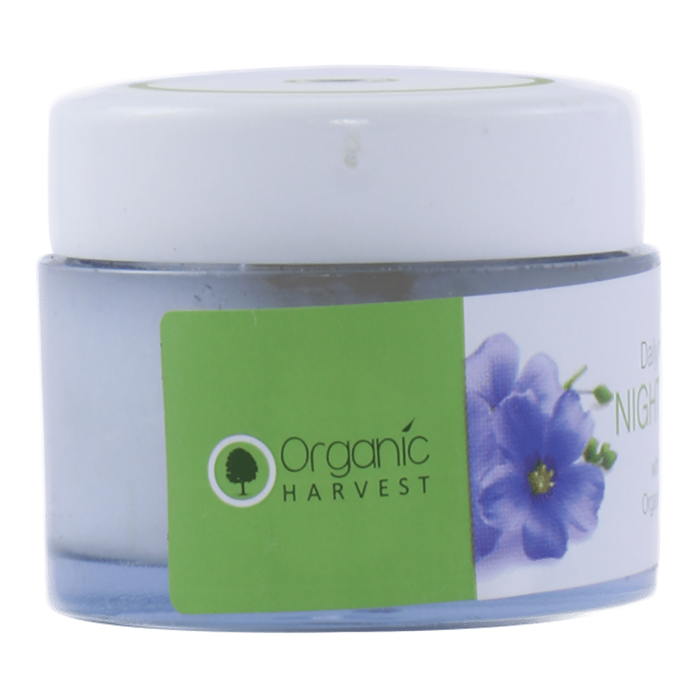 Organic Harvest Brightening Night Cream With Organic Ingredients | Grocsy