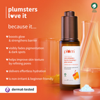 Plum 10% Vitamin C Barrier Boosting + Glow Serum with Calendula For Glowing Skin | Grocsy