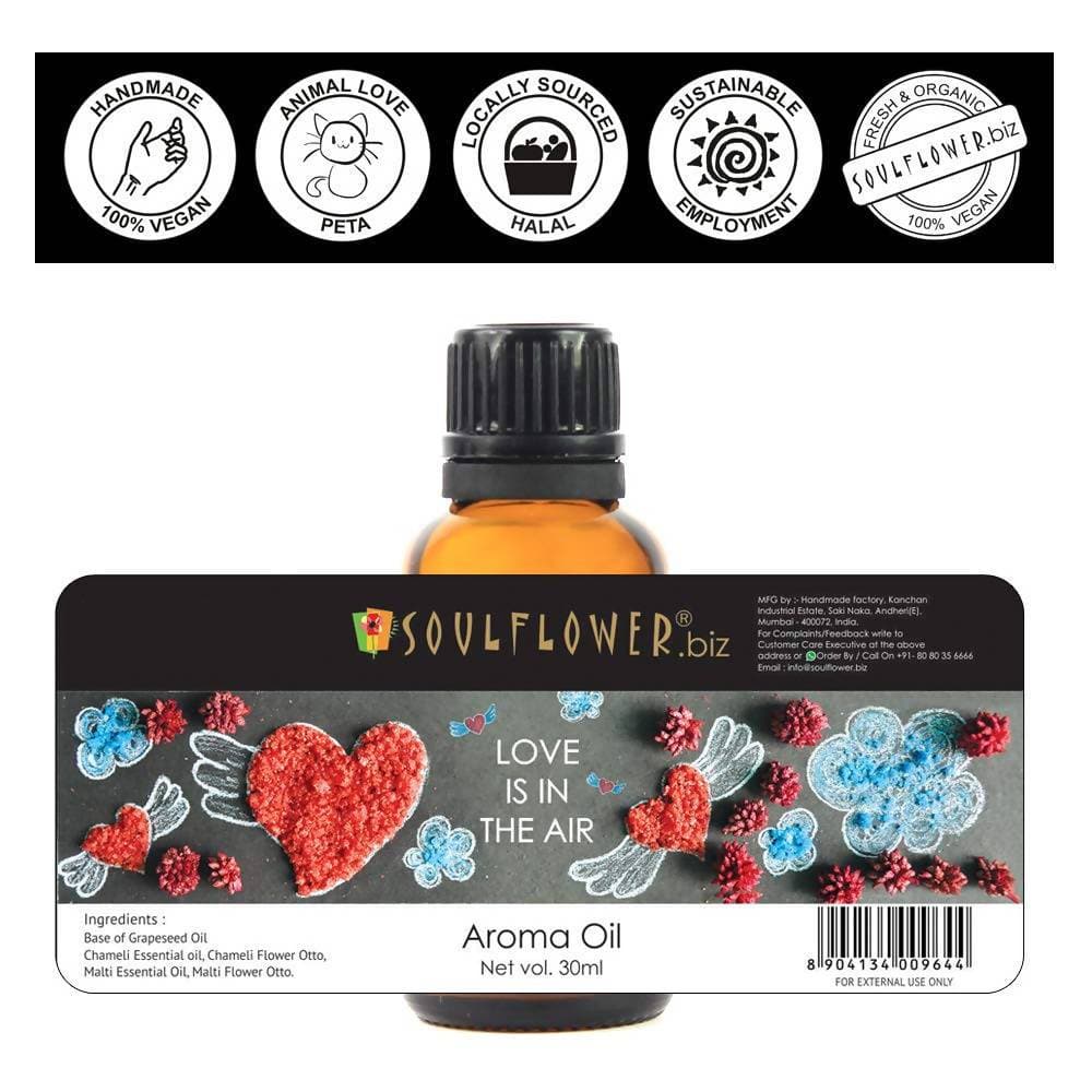 Soulflower Love Is In The Air Aroma Oil | Grocsy