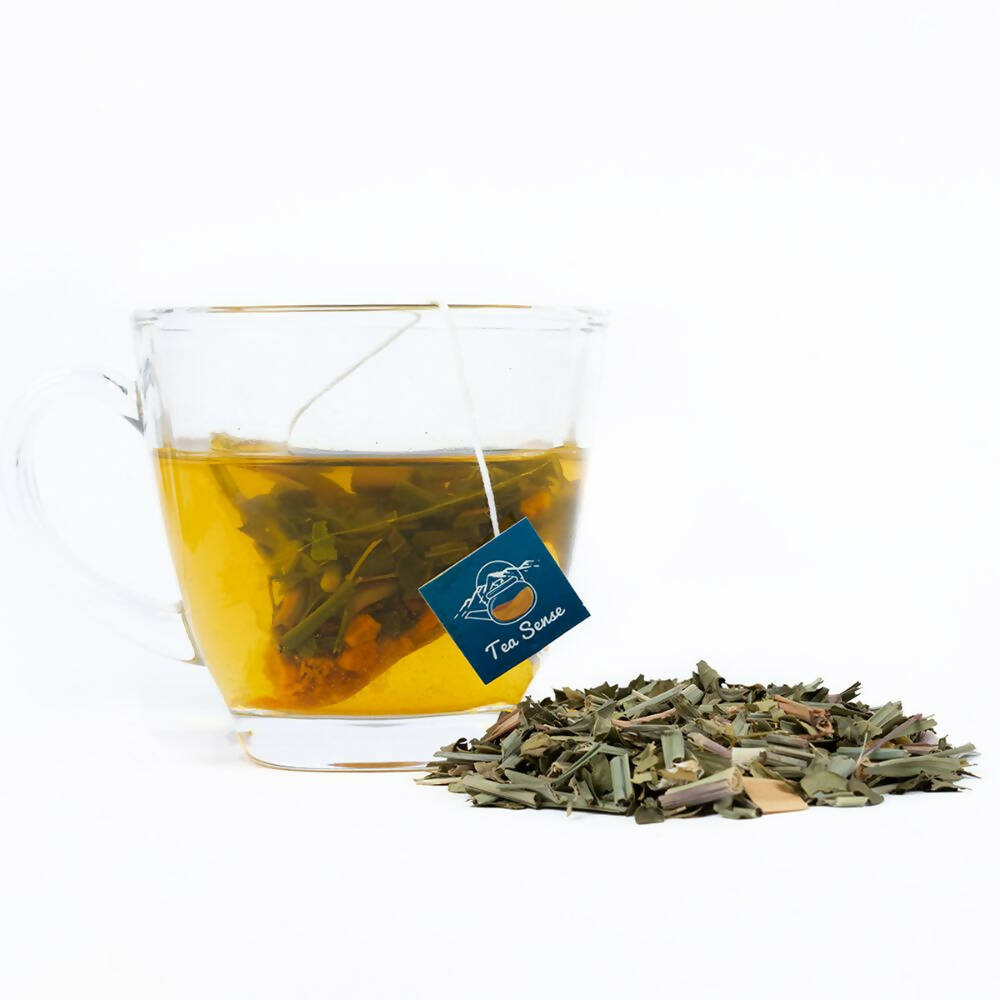 Tea Sense Lemongrass Moringa Tea Bags Box | Grocsy