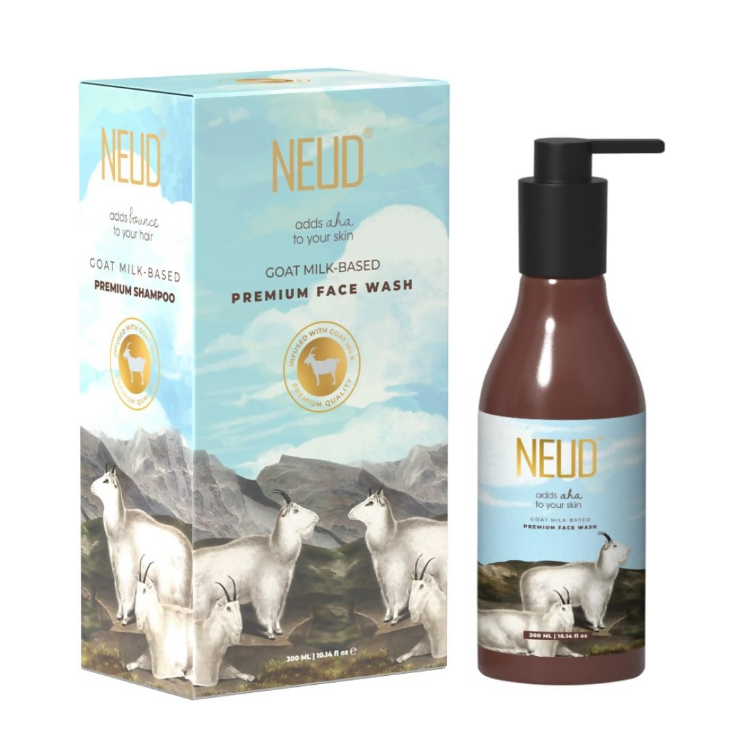 Neud Goat Milk Premium Face Wash | Grocsy