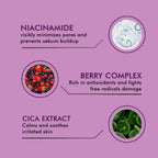Conscious Chemist Berry Bright Soothing & Calming Gel Mask | Grocsy
