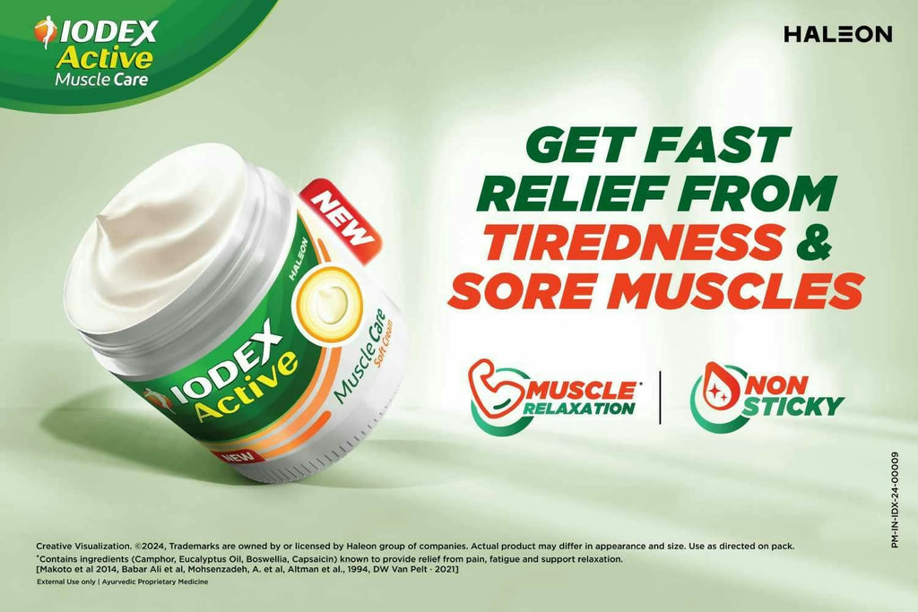 Iodex Active Muscle Care Cream | Grocsy