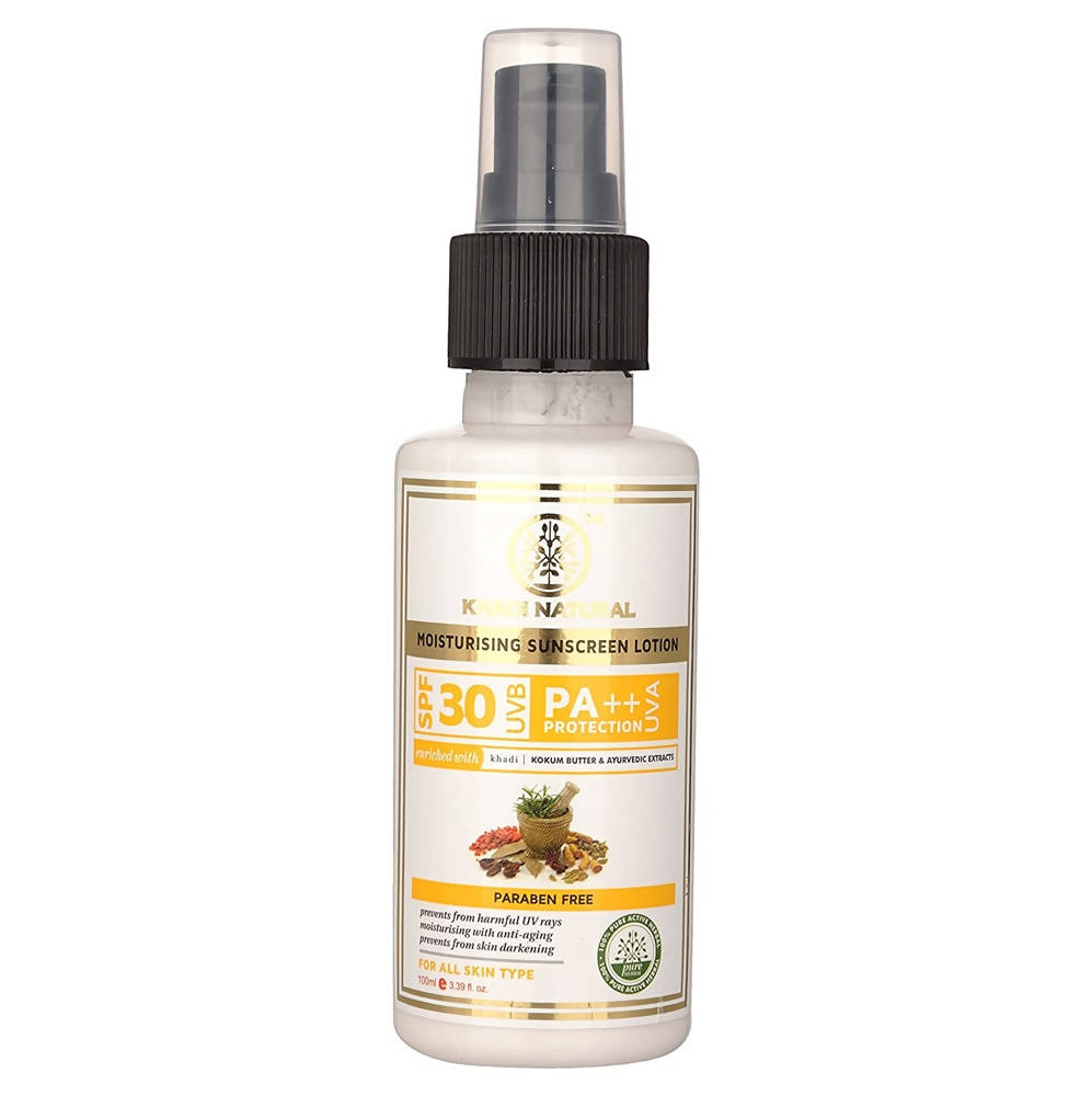 Khadi Natural Moisturising Sunscreen Lotion SPF 30 | Grocsy