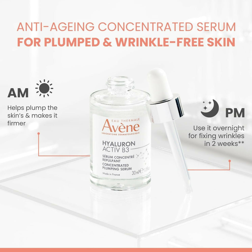 Avene Hyaluron Activ B3 Concentrated Plumping Serum | Grocsy