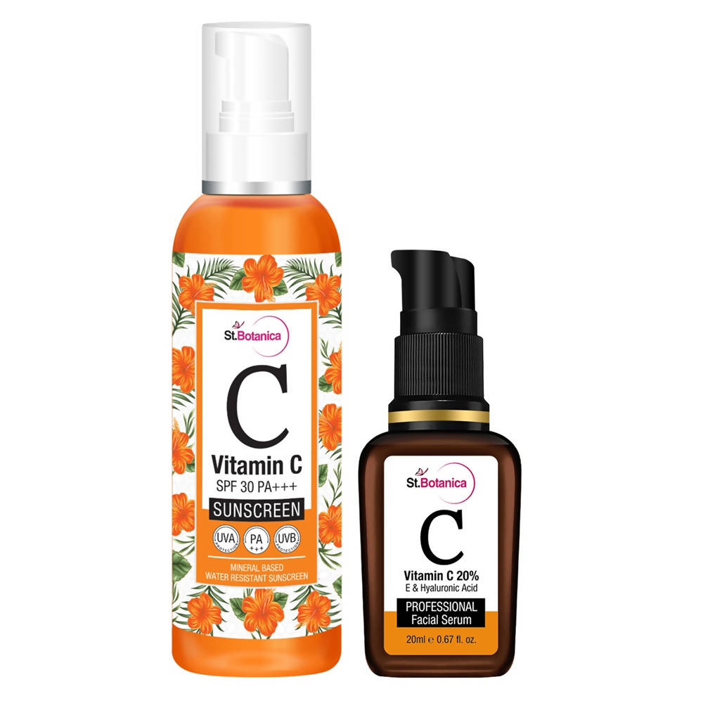 St.Botanica Vitamin C Skin Care Combo | Grocsy
