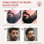 Ivory Natural Beard Black Color Organic - Instant Natural Plant Based Beard Color Powder | Grocsy