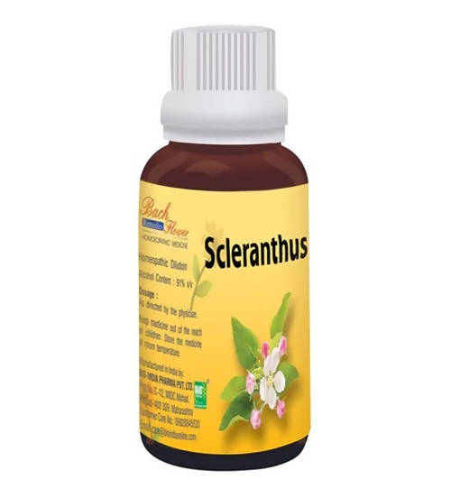 Bio India Homeopathy Bach Flower Scleranthus Dilution | Grocsy