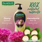 Palmolive Macadamia Oil & Peony Flower Luminous Oils Invigorating, Moisturizing Body Wash | Grocsy