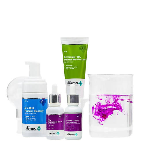 The Derma Co No More Acne Marks Regimen Kit | Grocsy