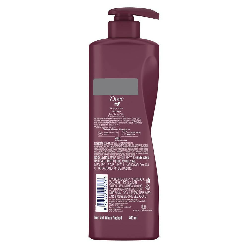 Dove Body Love Pro Age Body Lotion for Mature Skin | Grocsy