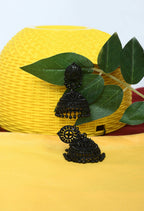 Mominos Fashion Johar Kamal Latest Design Black Color Jhumkas