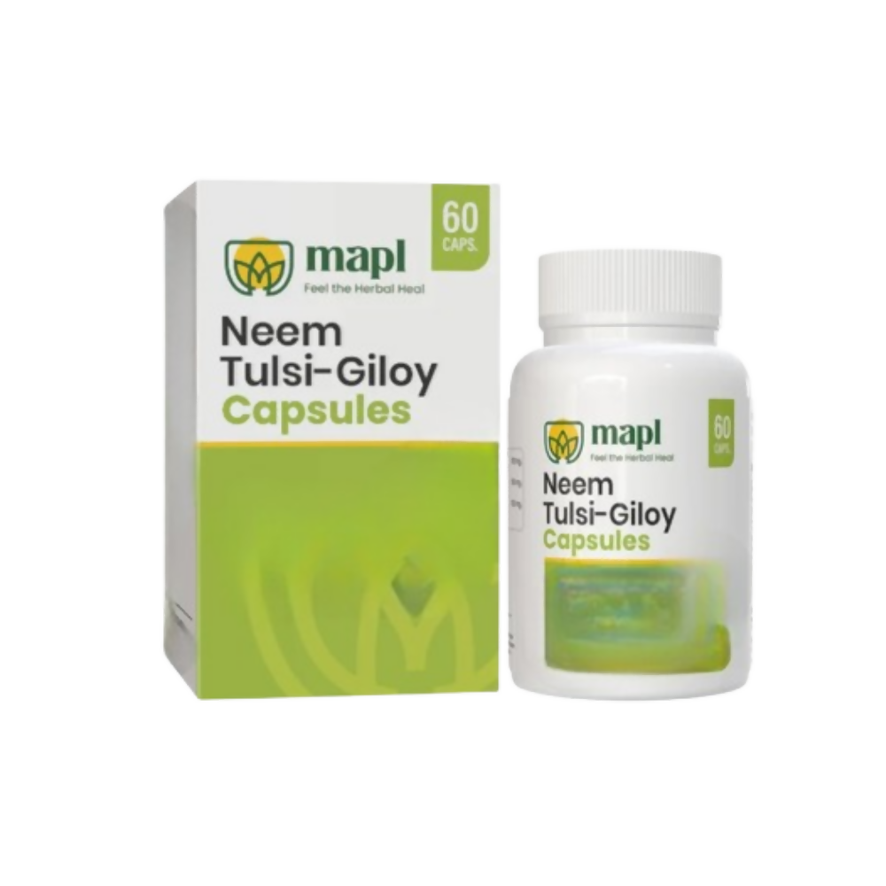 MAPL Neem Giloy Tulsi Capsules | Grocsy