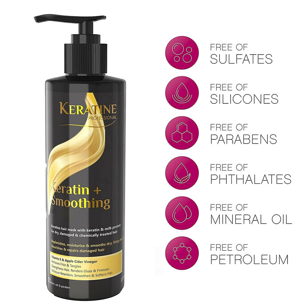 Keratine Professional Keratin + Smoothing Shampoo | Grocsy