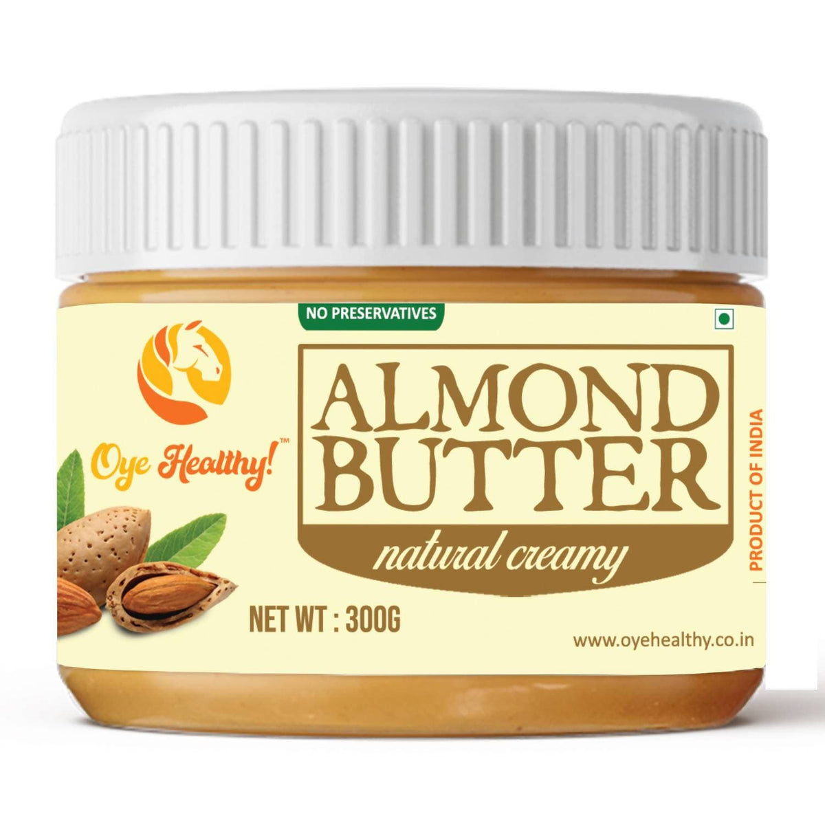 Oye Healthy Almond Butter Natural Creamy | Grocsy
