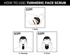 Beardo Turmeric Face Scrub | Grocsy