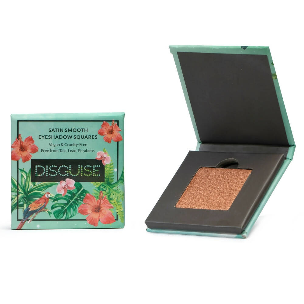 Disguise Satin Smooth Eyeshadow Squares - Metallic Bronze Sun-Kiss 204 | Grocsy