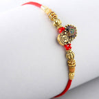 Serene Lord Krishna Rakhi & Kaju Roll Box | Grocsy