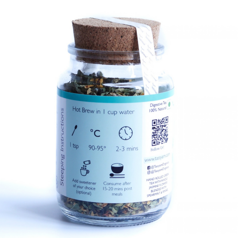 Tassyam Organics After Meal Tea | Grocsy