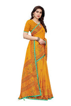 Vamika Embroidery Yellow Jute Silk Saree (Jhulka Yellow) | Grocsy