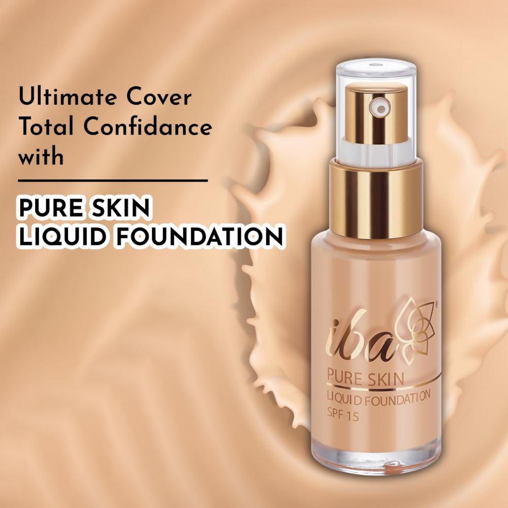 Iba Pure Skin Liquid Foundation - Golden Beige | Grocsy