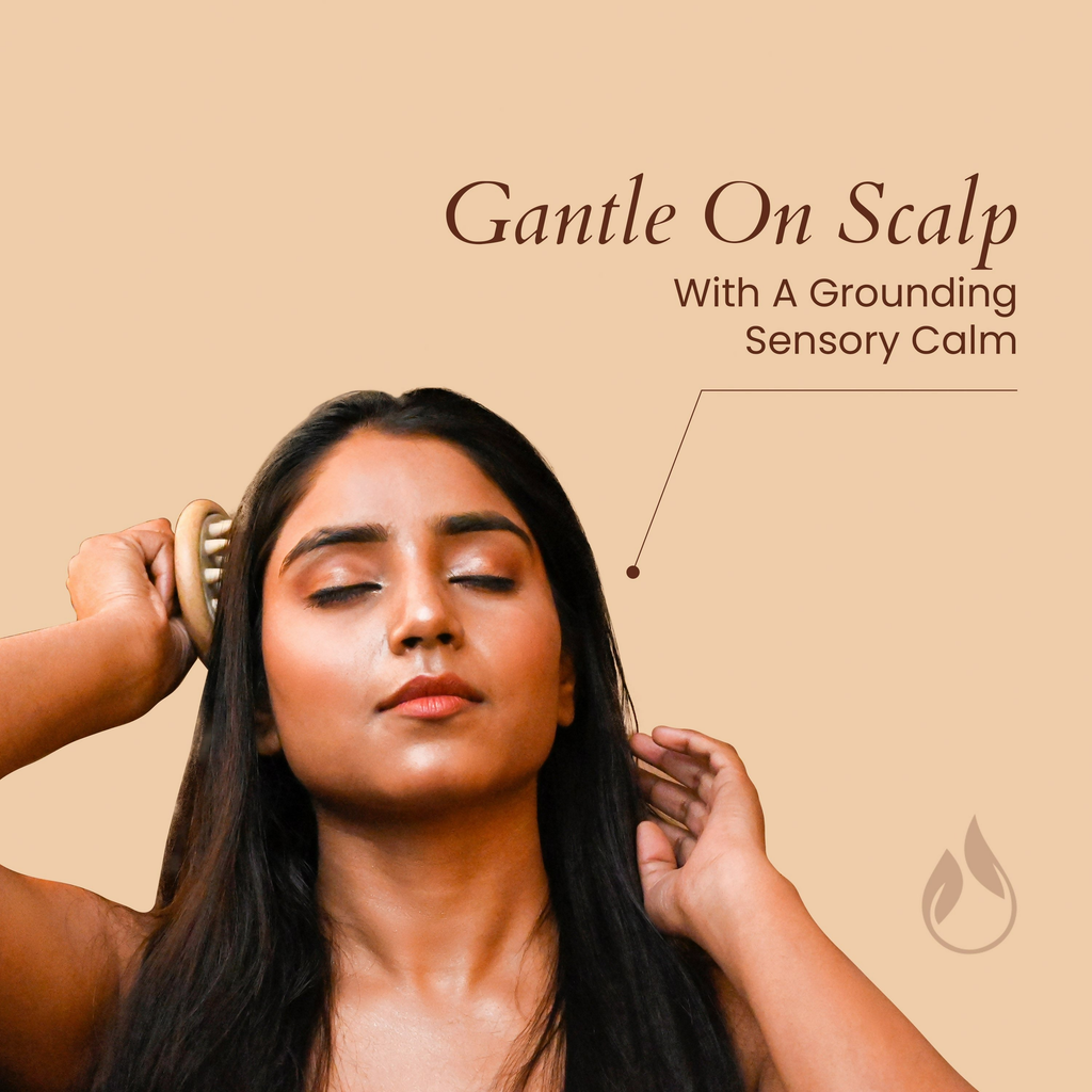 Panash Prashanti Scalp Soother Hair Massager | Grocsy