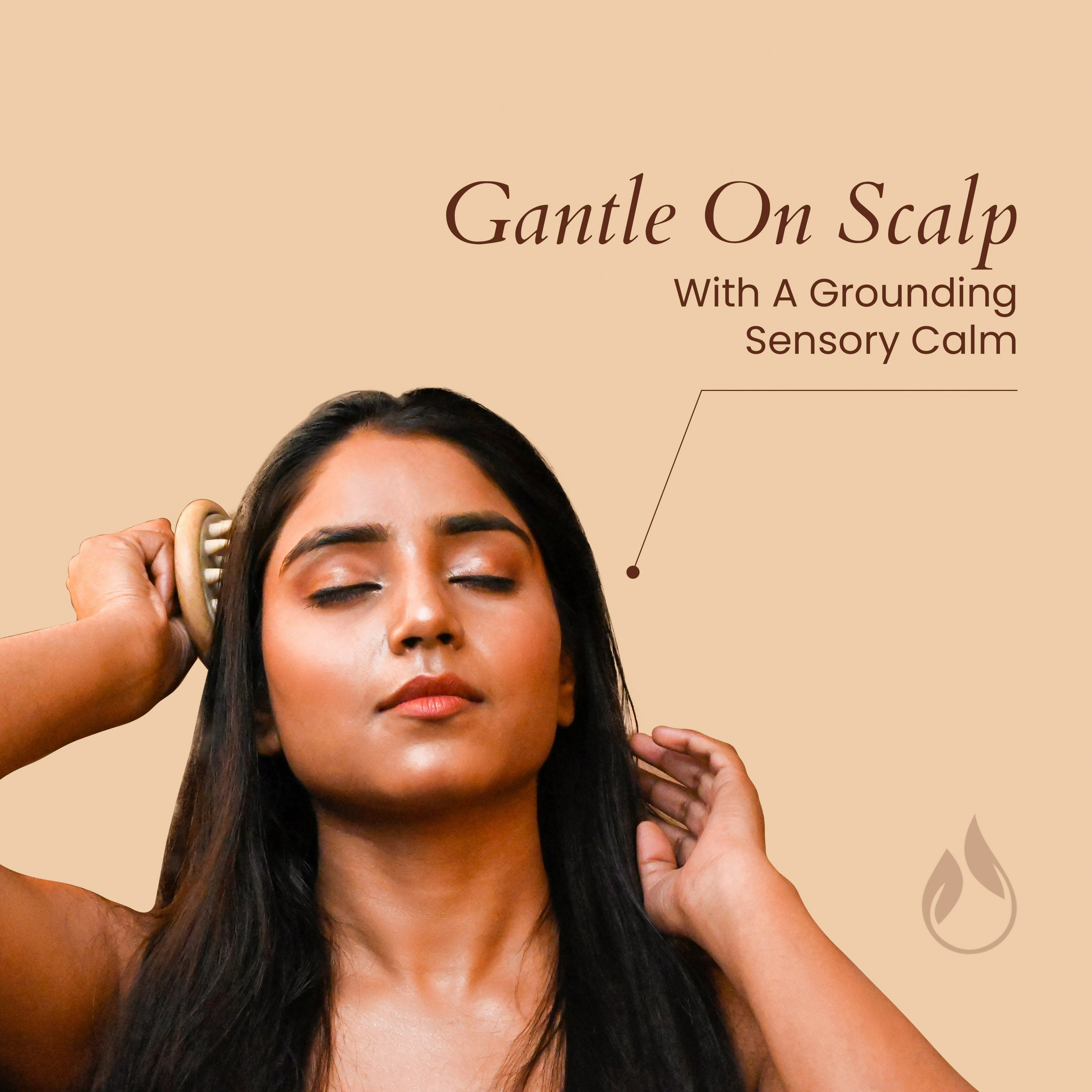 Panash Prashanti Scalp Soother Hair Massager | Grocsy