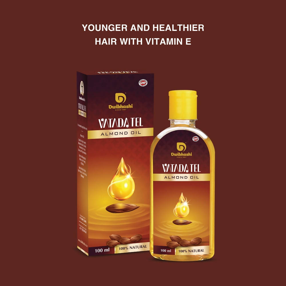 Dwibhashi Vatada Tel Almond Oil | Grocsy
