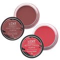 Love Earth Lip Tint & Cheek Tint Multipot Combo (Rose Pink & Ruby Pink) | Grocsy