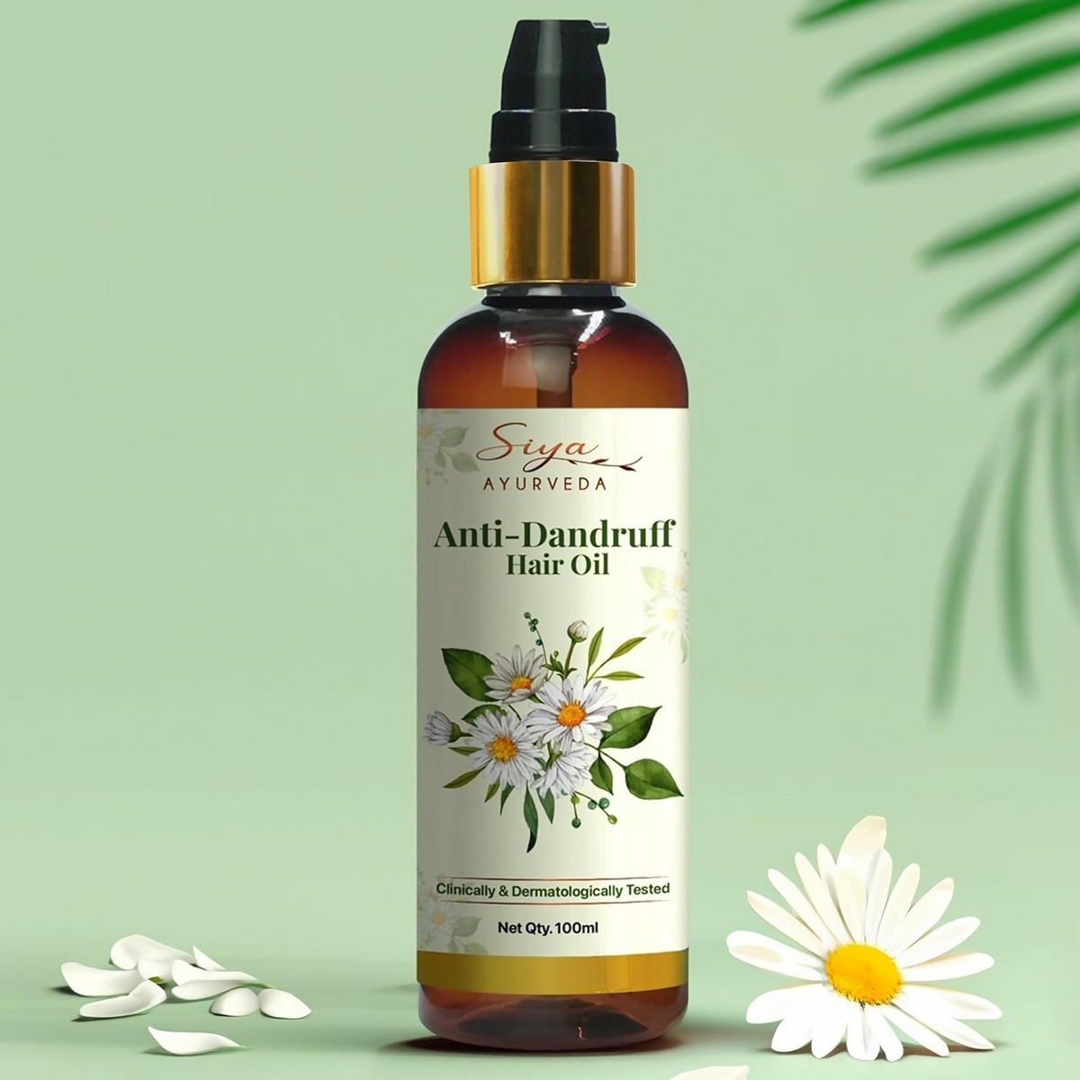 Siya Ayurveda Anti-Dandruff Oil - Ayurvedic Dandruff Treatment | Grocsy