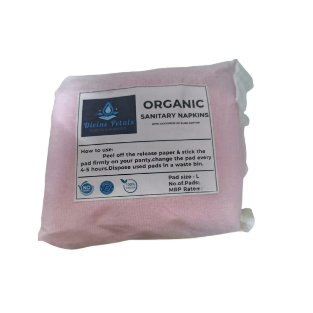 Divine Petals Organic Sanitary Pads | Grocsy