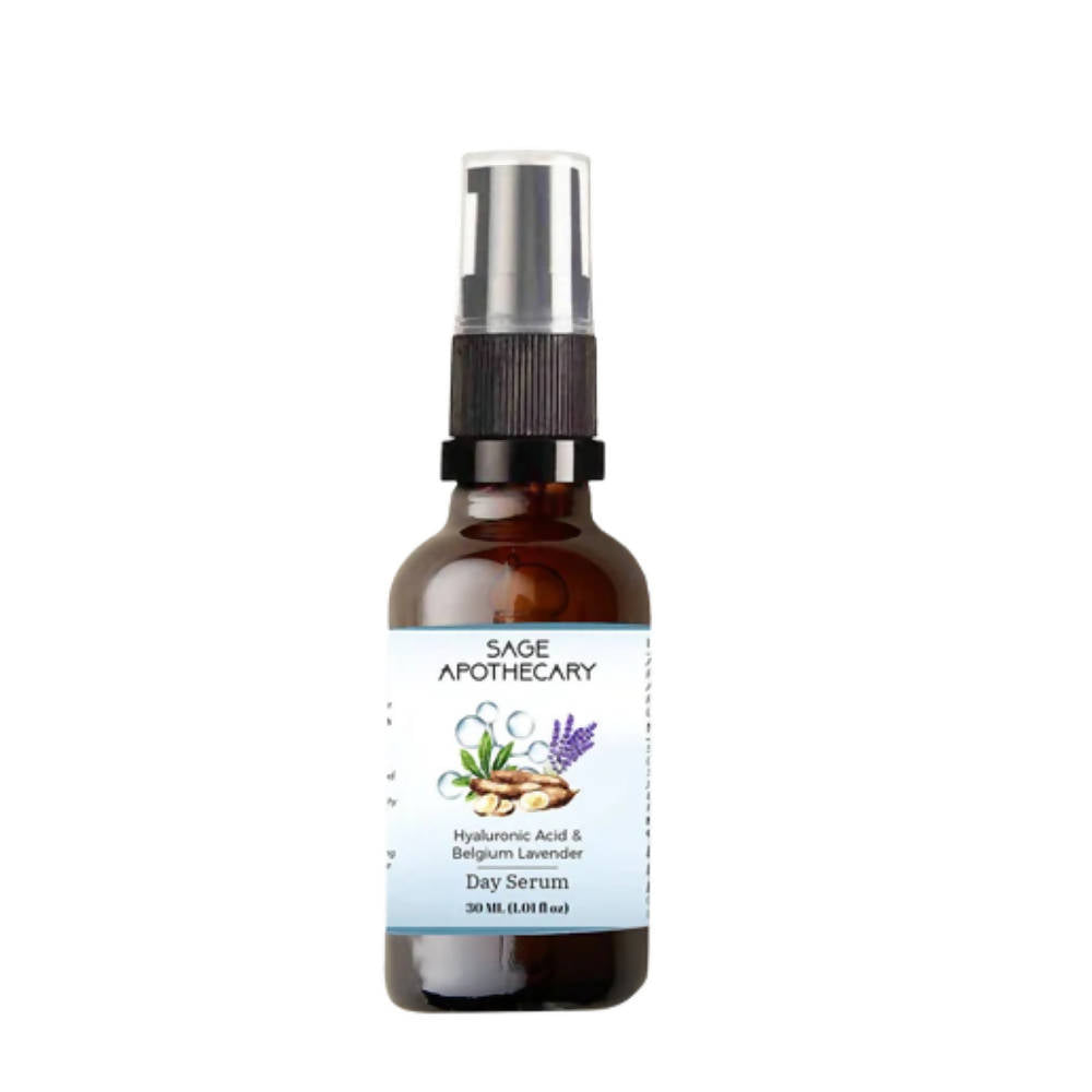 Sage Apothecary Hyaluronic Acid & Belgium Lavender Day Serum | Grocsy