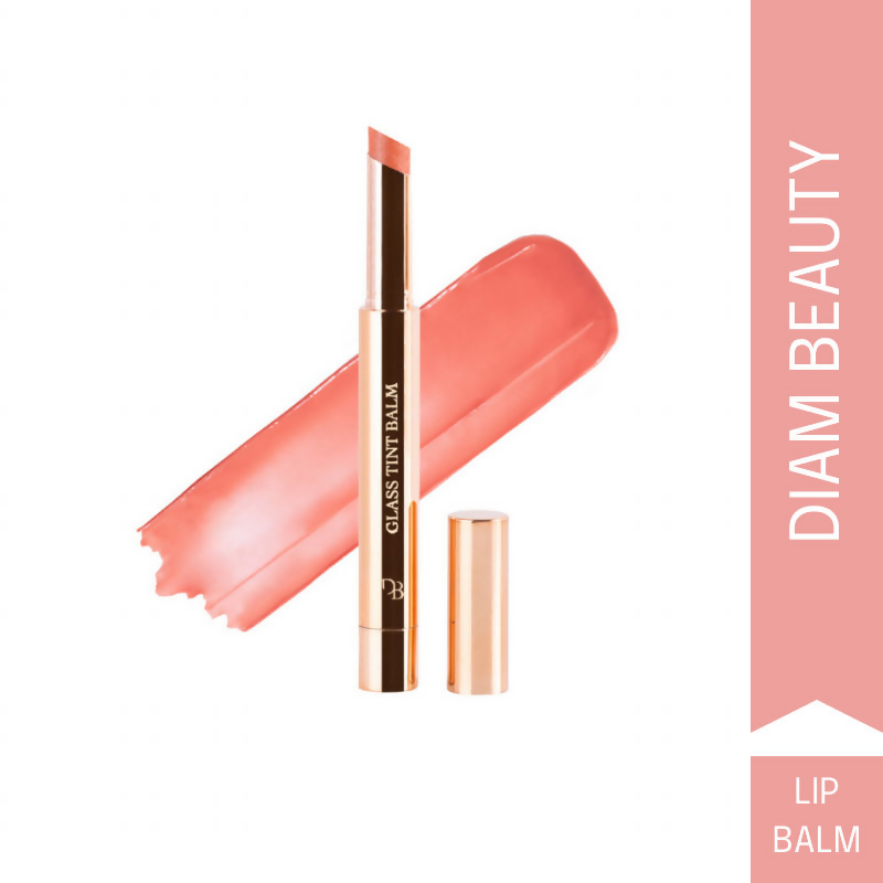 Diam Beauty Glass Tint Lip Balm - Peach Moonstone | Grocsy