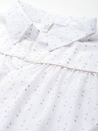 Ahalyaa Women's Traditional Wear Tunic - White | Grocsy
